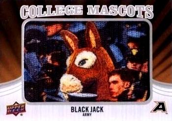 2012 Upper Deck - College Mascots Manufactured Patches #CM-5 Black Jack Front