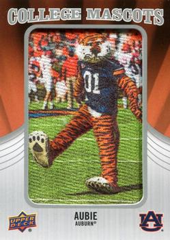 2012 Upper Deck - College Mascots Manufactured Patches #CM-7 Aubie the Tiger Front