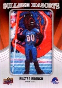 2012 Upper Deck - College Mascots Manufactured Patches #CM-9 Buster Bronco Front