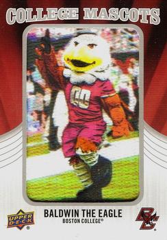 2012 Upper Deck - College Mascots Manufactured Patches #CM-10 Baldwin the Eagle Front