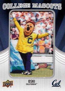 2012 Upper Deck - College Mascots Manufactured Patches #CM-12 Oski Front