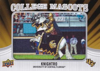2012 Upper Deck - College Mascots Manufactured Patches #CM-13 Knightro Front