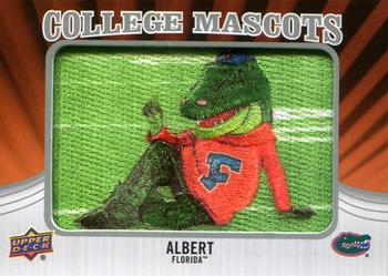 2012 Upper Deck - College Mascots Manufactured Patches #CM-17 Albert E. Gator Front