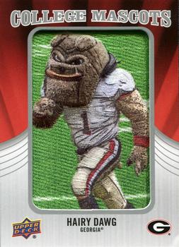 2012 Upper Deck - College Mascots Manufactured Patches #CM-19 Hairy Dawg Front