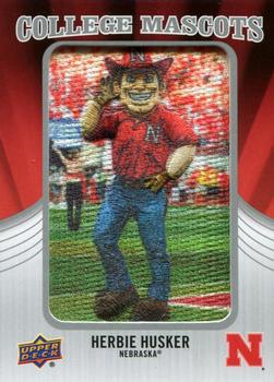 2012 Upper Deck - College Mascots Manufactured Patches #CM-31 Herbie Husker Front