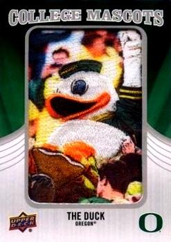 2012 Upper Deck - College Mascots Manufactured Patches #CM-38 Oregon Duck Front