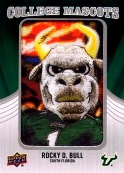 2012 Upper Deck - College Mascots Manufactured Patches #CM-44 Rocky D. Bull Front