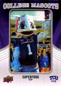 2012 Upper Deck - College Mascots Manufactured Patches #CM-45 SuperFrog Front