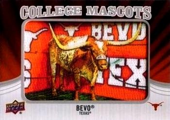 2012 Upper Deck - College Mascots Manufactured Patches #CM-48 Bevo Front