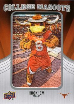 2012 Upper Deck - College Mascots Manufactured Patches #CM-49 Hook 'Em Front