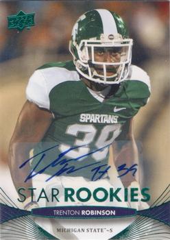 2012 Upper Deck - Rookie Autographs #145 Trenton Robinson Front