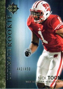 2012 Upper Deck - Ultimate Collection #49 Nick Toon Front