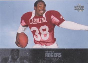 2011 Upper Deck College Football Legends #23 George Rogers Front