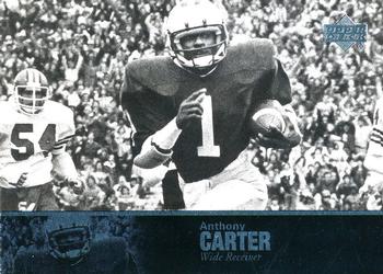 2011 Upper Deck College Football Legends #58 Anthony Carter Front
