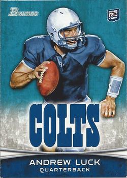 2012 Bowman #150 Andrew Luck Front