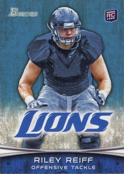 2012 Bowman #154 Riley Reiff Front