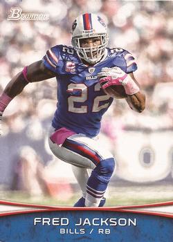 2012 Bowman #13 Fred Jackson Front