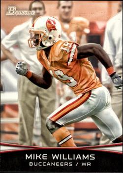 2012 Bowman #27 Mike Williams Front