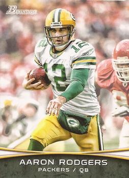 2012 Bowman #100 Aaron Rodgers Front