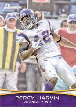 2012 Bowman #82 Percy Harvin Front