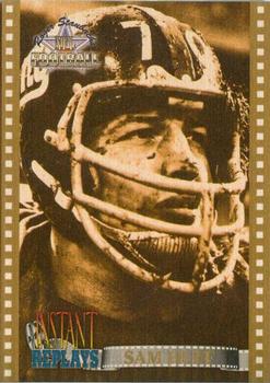 1994 Ted Williams Roger Staubach's NFL - Instant Replays #IR3 Sam Huff Front