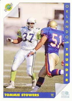 1992 Ultimate WLAF #125 Tommie Stowers Front