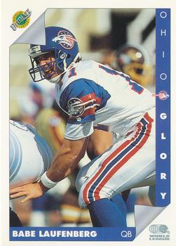 1992 Ultimate WLAF #173 Babe Laufenberg Front