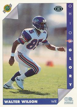 1992 Ultimate WLAF #177 Walter Wilson Front