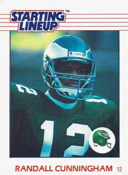 1988 Kenner Starting Lineup Cards #3599117010 Randall Cunningham Front