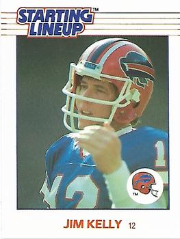 1988 Kenner Starting Lineup Cards #3599104010 Jim Kelly Front