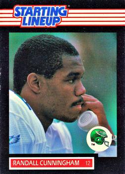 1989 Kenner Starting Lineup Cards #3992989030 Randall Cunningham Front