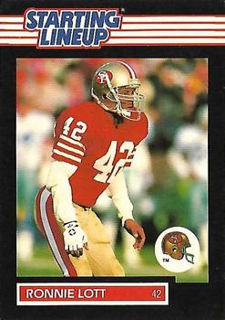 1989 Kenner Starting Lineup Cards #3992997050 Ronnie Lott Front