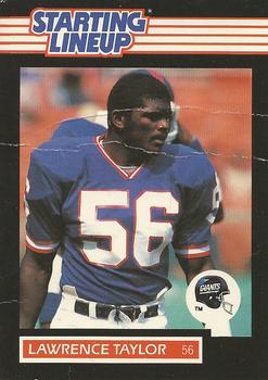 1989 Kenner Starting Lineup Cards #3992987010 Lawrence Taylor Front