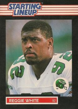 1989 Kenner Starting Lineup Cards #3992989020 Reggie White Front