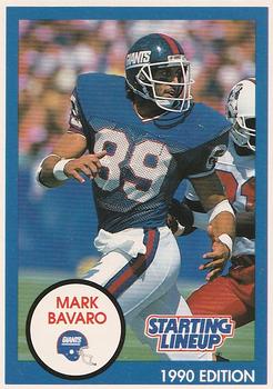 1990 Kenner Starting Lineup Cards #4852013101 Mark Bavaro Front