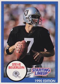 1990 Kenner Starting Lineup Cards #4852009071 Steve Beuerlein Front