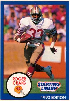 1990 Kenner Starting Lineup Cards #4852020031 Roger Craig Front