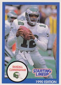 1990 Kenner Starting Lineup Cards #4852015010 Randall Cunningham Front