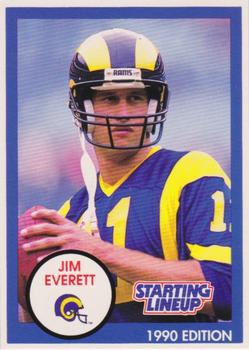 1990 Kenner Starting Lineup Cards #4852019011 Jim Everett Front