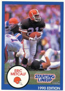 1990 Kenner Starting Lineup Cards #4852005010 Eric Metcalf Front