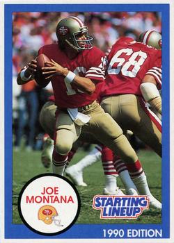 1990 Kenner Starting Lineup Cards #4852020010 Joe Montana Front