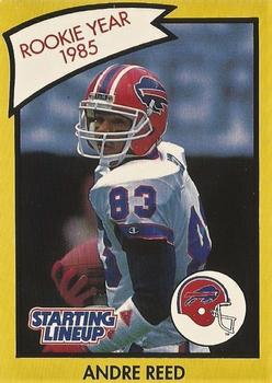 1990 Kenner Starting Lineup Cards #4852104051 Andre Reed Front