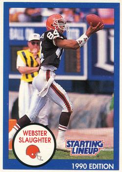 1990 Kenner Starting Lineup Cards #4852005030 Webster Slaughter Front