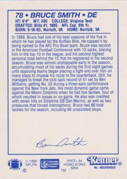 1990 Kenner Starting Lineup Cards #4852004020 Bruce Smith Back