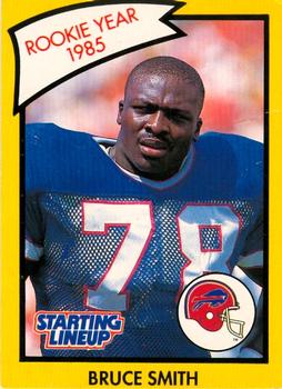 1990 Kenner Starting Lineup Cards #4852104021 Bruce Smith Front