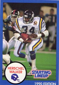 1990 Kenner Starting Lineup Cards #4852017061 Herschel Walker Front
