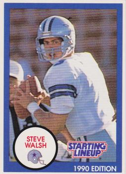 1990 Kenner Starting Lineup Cards #4852012050 Steve Walsh Front
