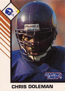 1993 Kenner Starting Lineup Cards #504763 Chris Doleman Front