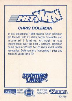1993 Kenner Starting Lineup Cards #504765 Chris Doleman Back