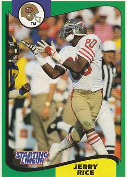 1994 Kenner Starting Lineup Cards #510168 Jerry Rice Front